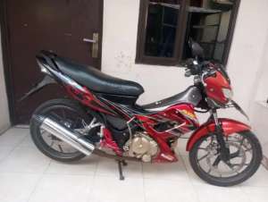 Jual bekas Satria Fu 2011 pajak Depok off,lokasi di Depok Kota