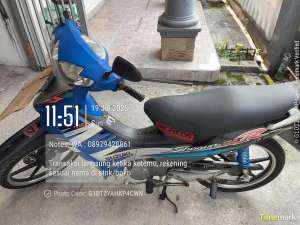 Jual bekas Second Motor Suzuki Shogun 125R motor bekas preloved kota bogor tua,lokasi di Bogor Kota