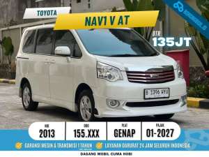 Jual bekas SIAP DIPAKAI JAUH TOYOTA NAV1 2.0 AT V2013 PUTIH,lokasi di Jakarta Barat