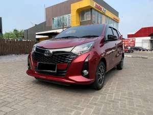 Jual bekas SIAP PAKAI TOYOTA NEW CALYA 1.2 G AT MATIC 2025 MERAH KM 26RB,lokasi di Jakarta Selatan