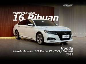 Jual bekas Super Low Km Honda Accord 1.5 Turbo EL CV1 Facelift 2023,lokasi di Tangerang Kota