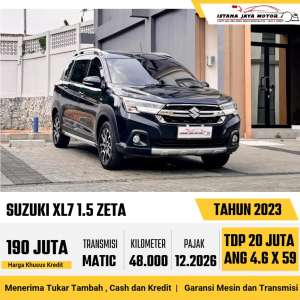 Jual bekas SUZUKI XL7 1.5 ZETA 2023,lokasi di Jakarta Timur