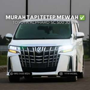 Jual bekas TERMURAH Toyota Alphard CBU Japan 2015,lokasi di Jakarta Selatan