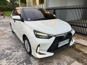 Jual bekas Toyota All New Agya Stylix 1.2 G CVT Automatic Aeropackage,lokasi di Pekanbaru Kota