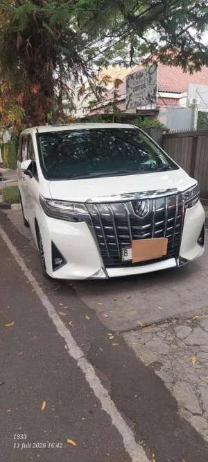 Jual bekas Toyota Alphard 2020 Bensin,lokasi di Bandung Kota