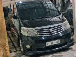 Jual bekas Toyota alphard 2.4 ASG,lokasi di Jakarta Selatan