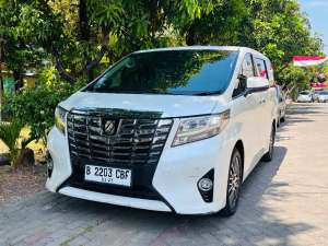 Jual bekas Toyota Alphard G ATPM AT 2016 Bisa Kredit DP MinimTT,lokasi di Surabaya Kota