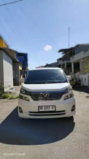 Jual bekas Toyota Alphard Vellfire metic sport 2.4 cc,lokasi di Makassar Kota