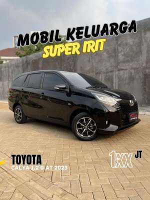 Jual bekas Toyota Calya 1.2 G AT 2023,lokasi di Tangerang Selatan Kota