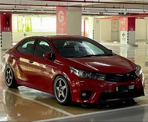 Jual bekas Toyota Corolla Altis 2016 Modifikasi,lokasi di Jakarta Timur