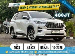 Jual bekas Toyota Kijang Innova Zenix Q hybrid tss modelista Cvt 20232024,lokasi di Jakarta Barat