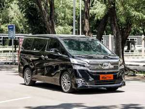 Jual bekas Toyota Vellfire 2017 Bensin,lokasi di Bogor Kota