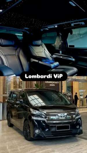 Jual bekas Toyota Vellfire Vip Lombardi,lokasi di Jakarta Pusat