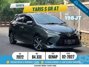 Jual bekas Toyota Yaris 1.5 GR 2022 Abu,lokasi di Bogor Kab.