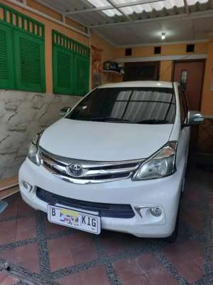 Jual bekas WTS DIJUAL TOYOTA AVANZA 2012 1.3 G MT PUTIH BEKASI,lokasi di Bekasi Kota