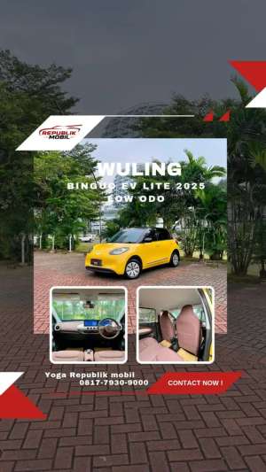 Jual bekas Wuling Binguo EV Lite 4x2 AT 2025,lokasi di Jakarta Selatan