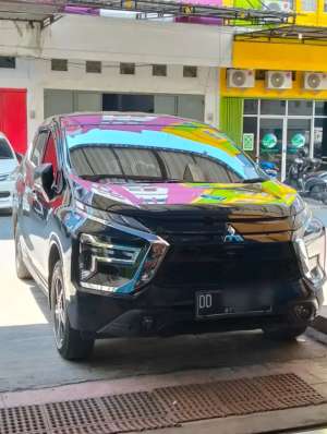 Jual bekas Xpander matik hitam,lokasi di Makassar Kota