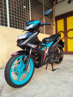 Jual bekas Yamaha MX KingMX King 155 2024, Blue Premium Metalic, Unit Mulus.,lokasi di Medan Kota