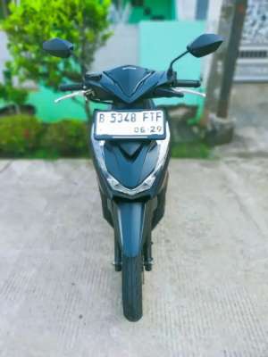 Jual bekas BEAT DELUXE 2024 BLACK DOFF ORIGINAL,lokasi di Jakarta Timur
