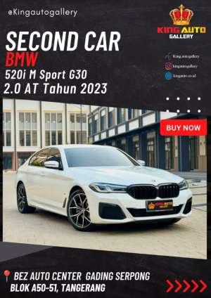 Jual bekas BMW 520i M Sport G 30 CKD LCi 2023,lokasi di Jakarta Selatan