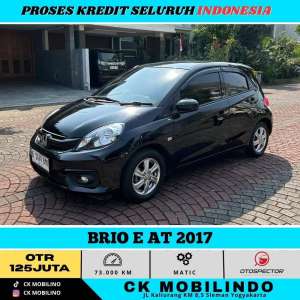Jual bekas BRIO E AT 2017 HITAM,lokasi di Semarang Kota
