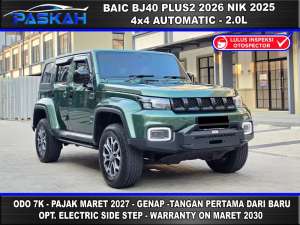 Jual bekas BUNGA 4 ODO 7k BAIC BJ40 Plus 2.0L 4x4 2026 Nik 2025 BAIC BJ40 2026,lokasi di Jakarta Selatan