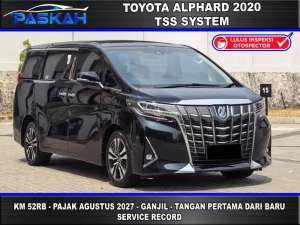 Jual bekas Bunga 4,5 Genap Km 52k PAJAK AGUSTUS 2027 ALPHARD X 2020 ALPHARD 2020,lokasi di Jakarta Pusat