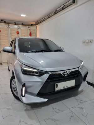 Jual bekas CASH Toyota New Agya G 1.2 CVT 2025 bln 3 Pajak panjang 2027 LIKE NEW,lokasi di Jakarta Barat