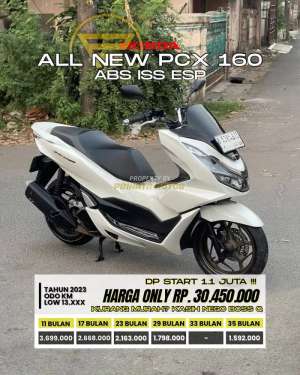Jual bekas CREDIT DP MULAI 1.1 JUTAA PCX 160 ABS ISS ESP 2023,lokasi di Tangerang Kota