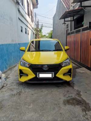 Jual bekas daihatsu ayla 2024 1.0 X Bensin-AT,lokasi di Depok Kota