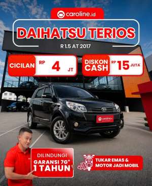 Jual bekas Daihatsu Terios R Matic 2017,lokasi di Tangerang Kota