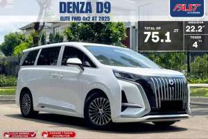 Jual bekas DENZA D9 ELITE FWD 42 EV AT 2025 LOW KM.16RB RECORD AUTHORIZED,lokasi di Tangerang Selatan Kota