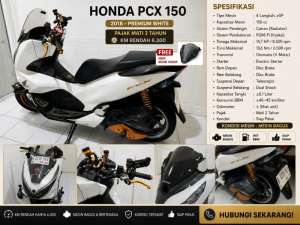 Jual bekas Dijual cepat Honda PCX 150 THN 2018,lokasi di Jakarta Barat