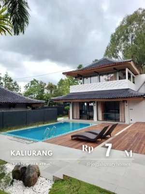 Dijual Villa Bernuansa Jepang di Area Sejuk Kaliurang lokasi di Sleman Kab., tersedia melalui melalui situs Olx