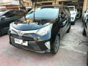 Jual bekas DP 17jt Toyota Calya G AT Matic Hitam 2019,lokasi di Medan Kota