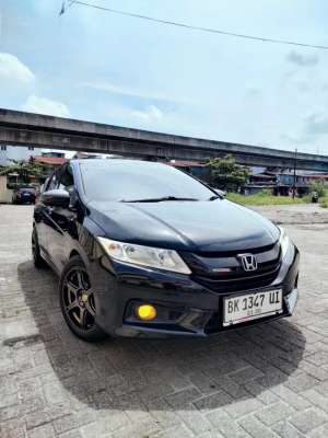 Jual bekas Honda CITYCITY 1.5 RS Matic 2015, 6 Airbags, Black Premium Metalic.,lokasi di Medan Kota
