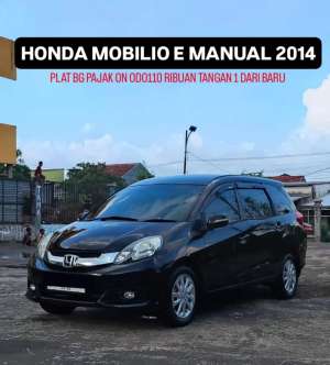 Jual bekas HONDA MOBILIO E MANUAL 2014,lokasi di Palembang Kota