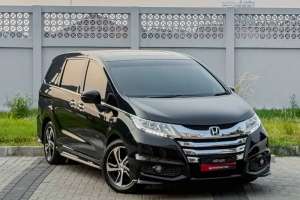 Jual bekas Honda Odyssey 2.4E 2.4 E Prestige Sunroof CVT Matic 2016 Hitam Mutiara,lokasi di Jakarta Barat