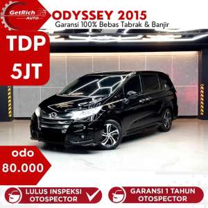 Jual bekas Honda Odyssey prestige 2015 Hitam,lokasi di Jakarta Utara