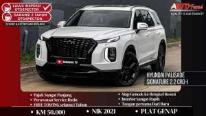 Jual bekas Hyundai Palisade Signature 2.2 CRD-i Pemakaian 2022,lokasi di Jakarta Timur