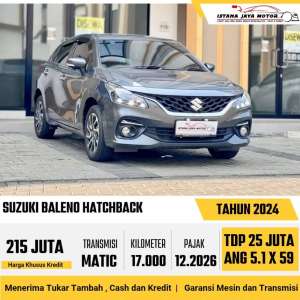 Jual bekas KM 17RBSuzuki Baleno HB 1.5 Automatic 2024,lokasi di Jakarta Barat