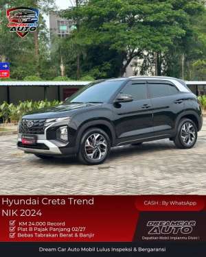 Jual bekas KM24RB Hyundai Creta Trend NIK 2024,lokasi di Jakarta Barat