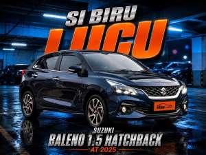 Jual bekas Low Km 13rb SUZUKI BALENO HATCHBACK AT 2025,lokasi di Jakarta Pusat