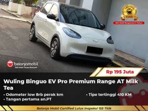 Jual bekas LOW KM 8RBWuling Binguo EV Pro Premium Range 20242025,lokasi di Jakarta Barat