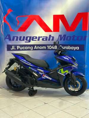Jual bekas LOW KM YAMAHA AEROX MOVISTAR 155 2017,lokasi di Gresik Kab.