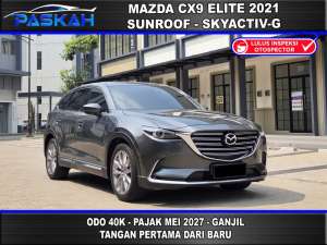Jual bekas Mazda CX9 2022 cx 9 2022 Bunga 4.25 PAJAK MEI 2027 GanjiL Odo40k,lokasi di Tangerang Selatan Kota