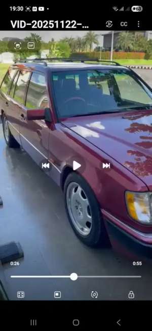 Jual bekas Mercy 300TE 24 Valve AT 1992 - Full Paper - Eks Koleksi Pribadi.,lokasi di Tangerang Selatan Kota