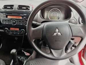 Jual bekas Mitsubishi Mirage 2014 Bensin,lokasi di Bekasi Kota