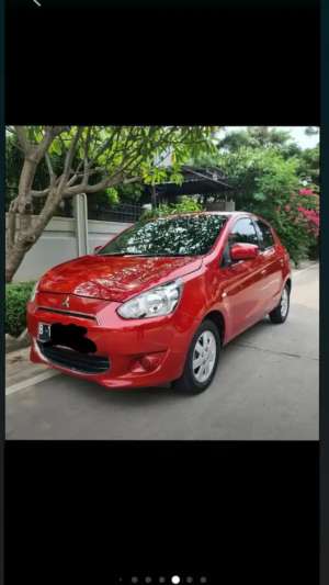 Jual bekas Mitsubishi Mirage AT 2013,lokasi di Bekasi Kota