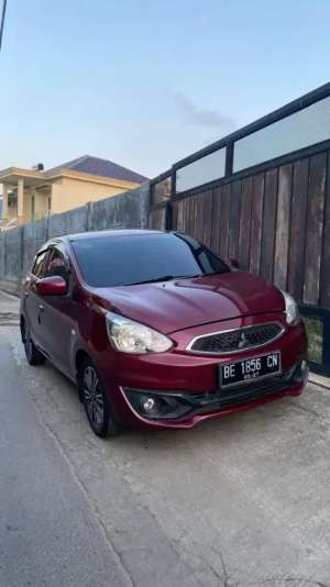Jual bekas MITSUBISHI MIRAGE GLS MATIC 2016,lokasi di Bandar Lampung Kota
